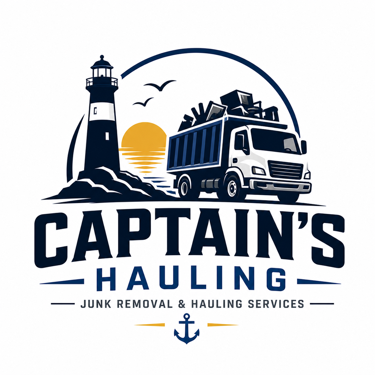 Captain's Hauling logo